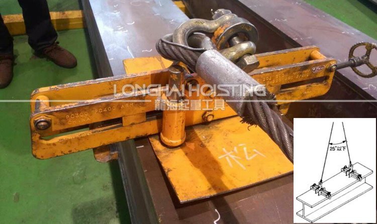 HK-101型鋼板夾鉗應用 HK-101型鋼板夾鉗應用