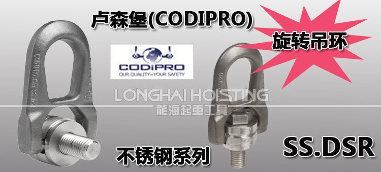 SS.DSR不銹鋼旋轉吊環