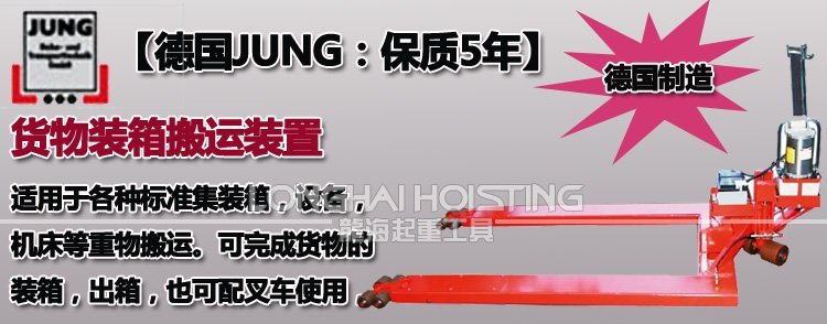 JUNG貨物裝箱搬運(yùn)裝置 JUNG貨物裝箱搬運(yùn)裝置