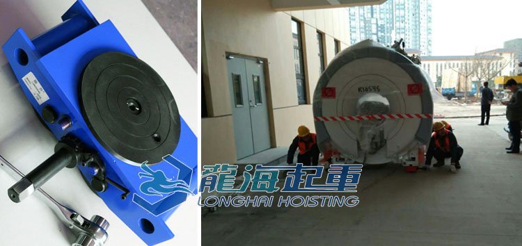 手搖搬運小坦克實物圖及應用案例