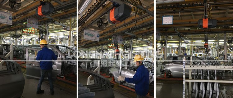 車門安裝智能提升機案例 車門安裝智能提升機案例