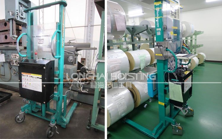 BISHAMON半電動液壓堆高車應用 BISHAMON半電動液壓堆高車應用