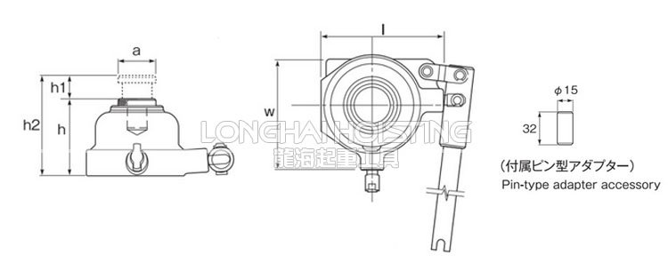 馬沙達(dá)迷你型千斤頂尺寸