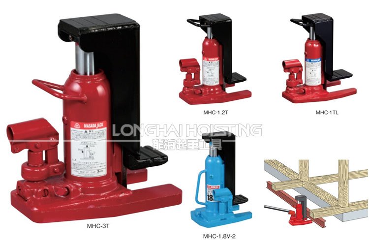 日本馬沙達MASADA爪式千斤頂型號 日本馬沙達MASADA爪式千斤頂型號