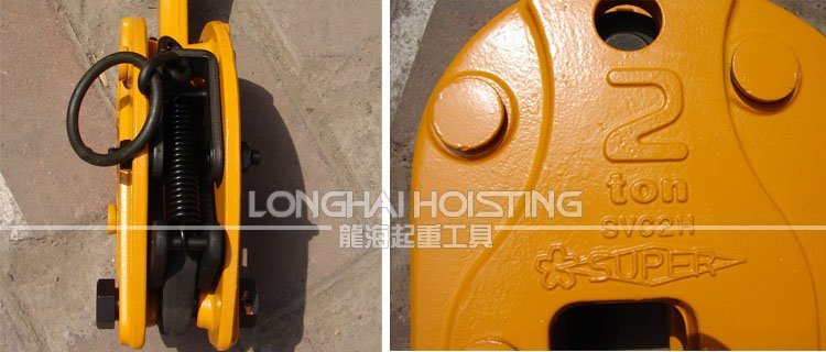 世霸SVC-H型豎吊鋼板吊具實物 世霸SVC-H型豎吊鋼板吊具實物