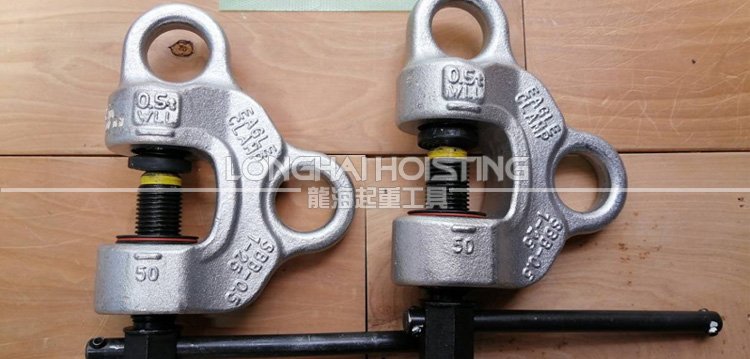 鷹牌SBB螺旋鎖緊鋼板吊鉗實(shí)物 鷹牌SBB螺旋鎖緊鋼板吊鉗實(shí)物