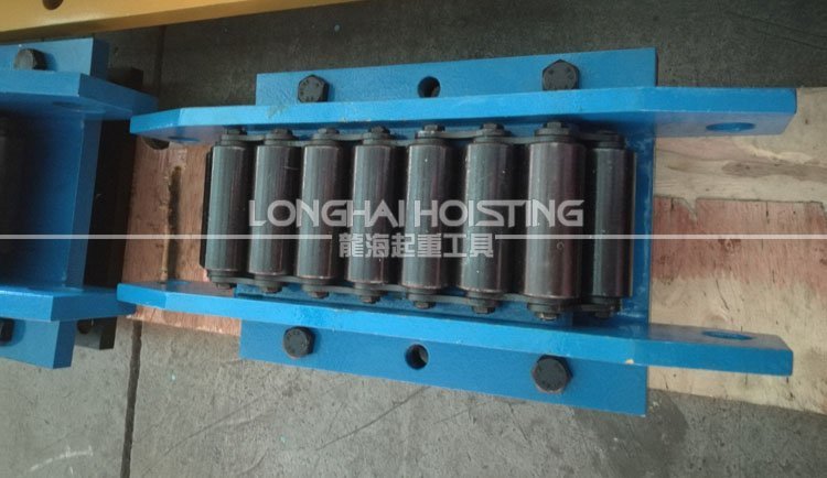 國產船舶下水滾輪小車