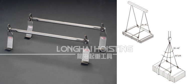 LP-W鋼板吊具使用案例 LP-W鋼板吊具使用案例